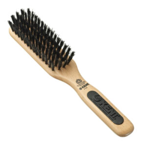 Kent Brushes PF06 Natural Shine Unisex Porcupine Hair Brush Beech Wood-0