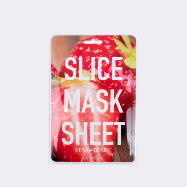 Kocostar Strawberry Slice Mask - Contains 12 Patches-0