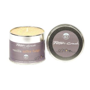 Potters Crouch Vanillia Toffee Fudge Scented Candle in Tin-0