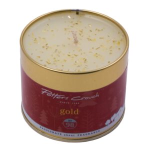Potters Crouch Gold Scented Candle in Tin-0