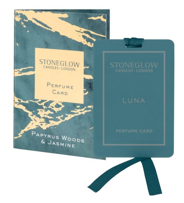 Stoneglow Luna Perfume Card - Papyrus Woods & Jasmine-0