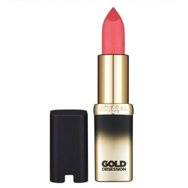 l'oreal gold obsession lipstick pink gold